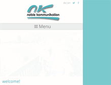 Tablet Screenshot of noblekom.de